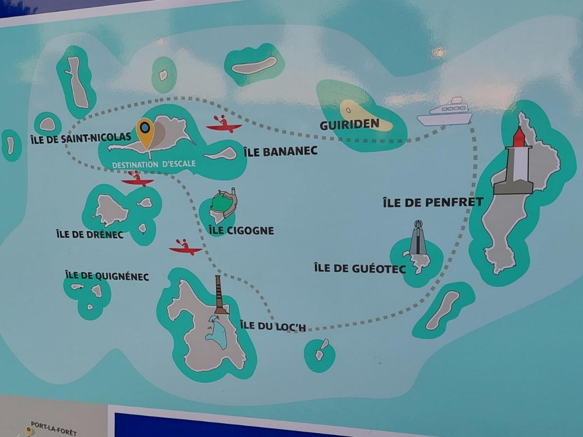 Studio Lumineux Proche Port & Plages Bénodet Zewnętrze zdjęcie